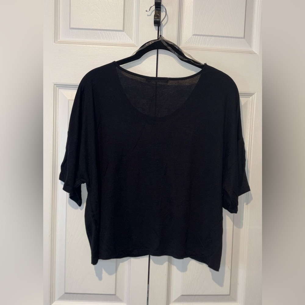 NWOT Heart & Hips Oversized Black Shirt